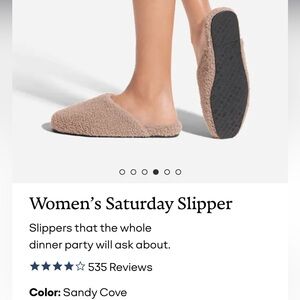 NWT Bombas Slippers, size 6